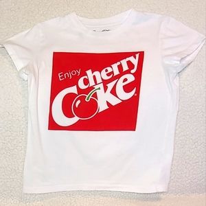 Enjoy Cherry🍒 Coke Top/T-shirt